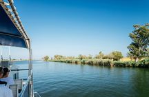 River cruise through the Ebro Delta river
