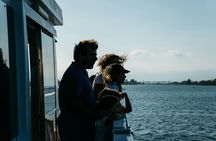 River cruise through the Ebro Delta river