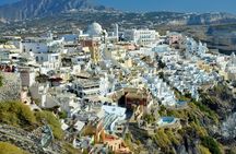 Walking Tour of Fira town in Santorini