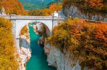 Full-day Rafting experience on the Soča River from Ljubljana