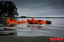 Survival suit floating experience