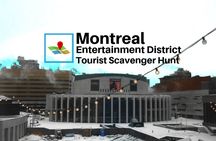 Montreal Entertainment District Tourist Scavenger Hunt