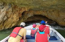 Ponta da Piedade grottos small-group boat tour