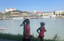 Running tour of Bratislava with a local