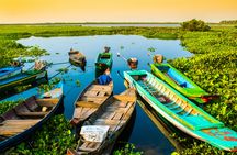 Full-day Angkor temples and Tonle lake tour