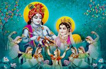 Jal Sanjhi art painting on water
