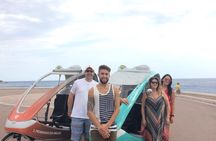 A 1-hour private electric rickshaw ride in the French Riviera