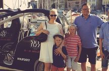 A 1-hour private electric rickshaw ride in the French Riviera
