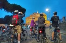 E-bike night tour of Rome with tasting of local food