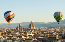 Hot air balloon ride over Florence
