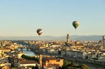 Hot air balloon ride over Florence