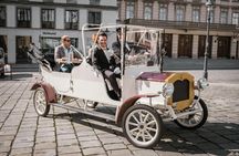 Vienna sparkling sightseeing in a classic electric car