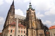 Prague Castle and Orloj with National Museum or Jewish Quarter