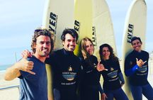 Surf lesson in Carcavelos beach