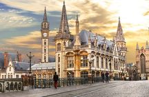 Self guided tour with interactive city game of Ghent