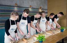 Polish dumpling cooking class with drinks