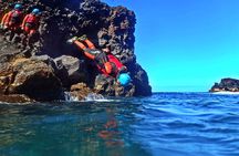 Coasteering experience in Caloura