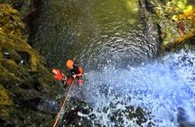 Canyoning experience in Ribeira da Salga