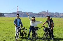 San Francisco eBike rental with route map