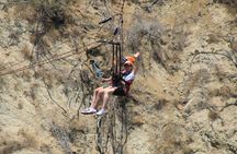 Giant Sling Swing ride in Los Cabos