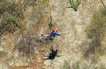 Giant Sling Swing ride in Los Cabos