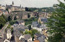 Little City Train through the city of Luxembourg