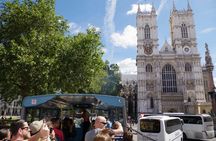 Open-top London bus tour with live guide