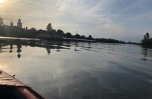 Guided kayak tour on the Neckar near Ladenburg
