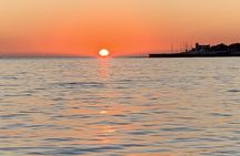 Cascais private sunset cruise with a welcome drink