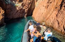 Boat & snorkeling trip to the Esterel Calanques from Cannes