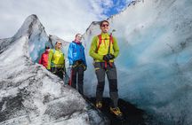 Skaftafell blue ice glacier walk