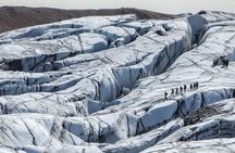 Skaftafell blue ice glacier walk