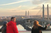 Portland Aerial Tram early tour with doughnuts and coffee
