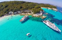 Cruise from Corfu to Paxos and Antipaxos with Blue Caves visit