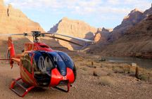 Over the Edge Helicopter and Boat from West Rim