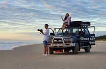 Bribie Island 4WD, kayak, beach and bunker tour