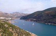 Panoramic views of Dubrovnik with Srd hill