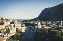 Visit Mostar and Kravice waterfalls from Dubrovnik with a private car