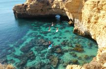 Stand-up paddle caves tour in Albufeira