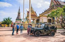 Exploration of floating village by 4x4 and sunset boat tour
