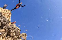 Coasteering experience in São Rafael beach