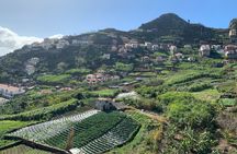 Madeira amazing views: cliff & valleys in open roof 4x4 tour