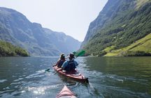 Guided sea kayak experience in the Nærøyfjord