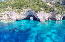 Paxos Antipaxos blue caves cruise from Lefkimmi