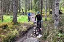 Guided mountain bike tour through the Voss hills