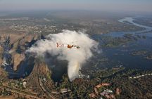 12-minute helicopter flight at Victoria Falls from Zimbabwe side