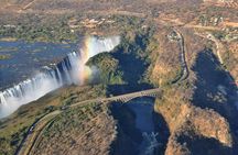 25-minute helicopter flight at Victoria Falls from Zimbabwe side