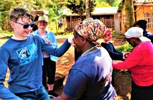 Kenyan grandma's pig farm tour from Nairobi