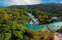Speed boat tour to the Krka National Park with lunch