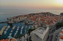 Evening stroll through the old town in Dubrovnik